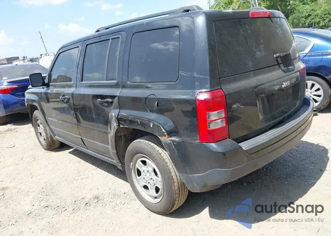 2016 Jeep Patriot Sport из США, поврежденный, VIN 1C4NJPBB0GD575325